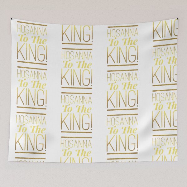 Item preview, "HOSANNA TO THE KING" designed and sold by 4cornersunite.