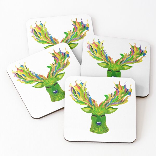 Item preview, Blooming deer designed and sold by TiffanyArtRoom.