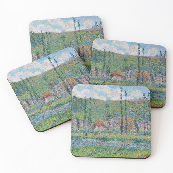 Item preview, Banks of the Eure and Haut Cremonville - Gustave Loiseau - 1899 designed and sold by CJET.