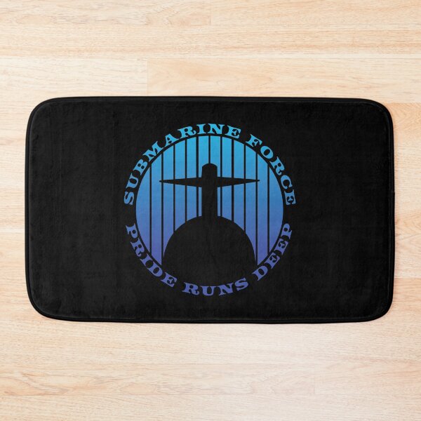 Item preview, Submarine Force Pride Runs Deep Blue Ocean Black Design.  designed and sold by MadMando.