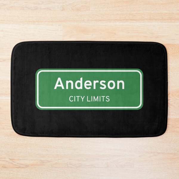Item preview, Anderson South Carolina City Limits Street Sign designed and sold by allcitymetro.