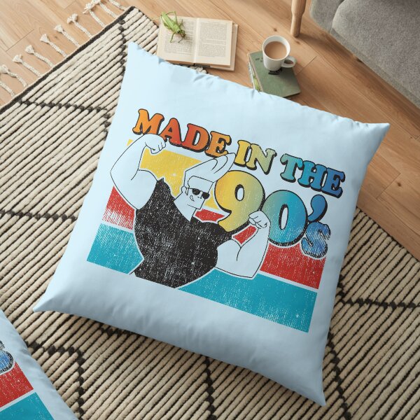 Fabriqué dans les années 90 - Johnny Bravo Graphic Coussin de sol