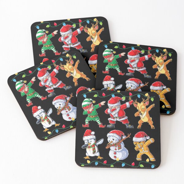 Item preview, Dabbing Santa Elf Friends Christmas Kids Boys Men Xmas designed and sold by sherrylowery.