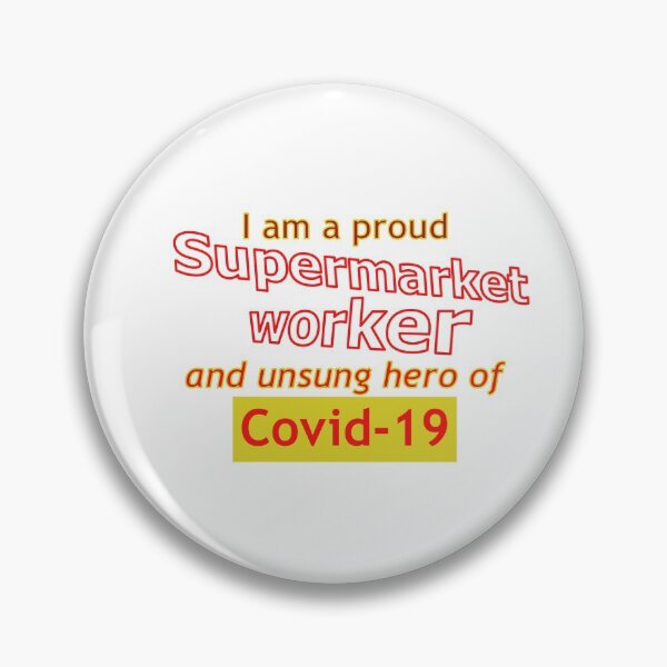 Item preview, Supermarket Essential Worker designed and sold by Quotes-I-Wear.