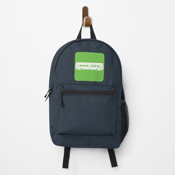 Item preview, Subway Car on Light Green Square designed and sold by Joelski.