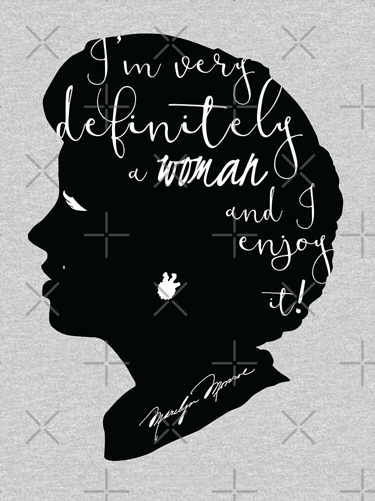 Marilyn Monroe I'm Definitely a Woman and I Enjoy It by StellarTatter