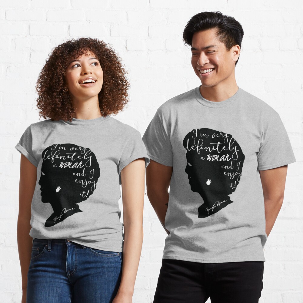 Marilyn Monroe I'm Definitely a Woman and I Enjoy It Classic T-Shirt