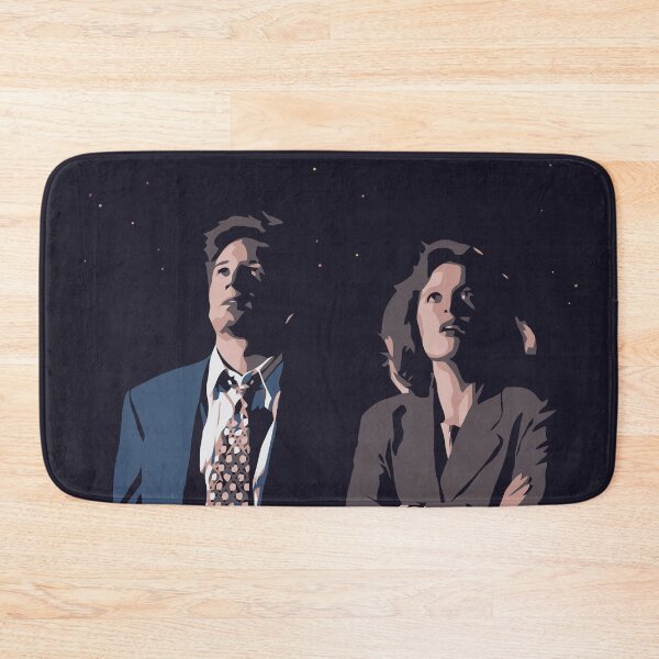 Aperçu de l'œuvre Mulder et Scully regardant les étoiles créée et vendue par thisfadingdream.