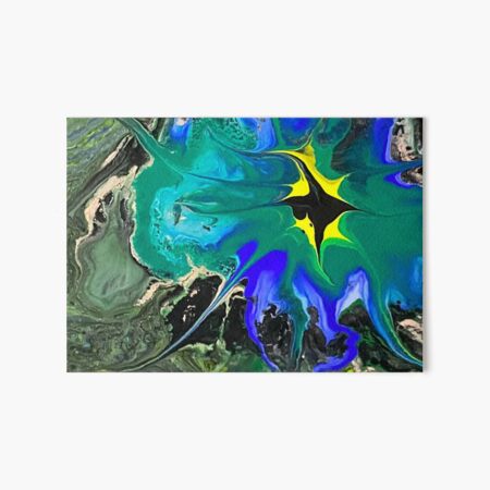 Alien flower Art Board Print