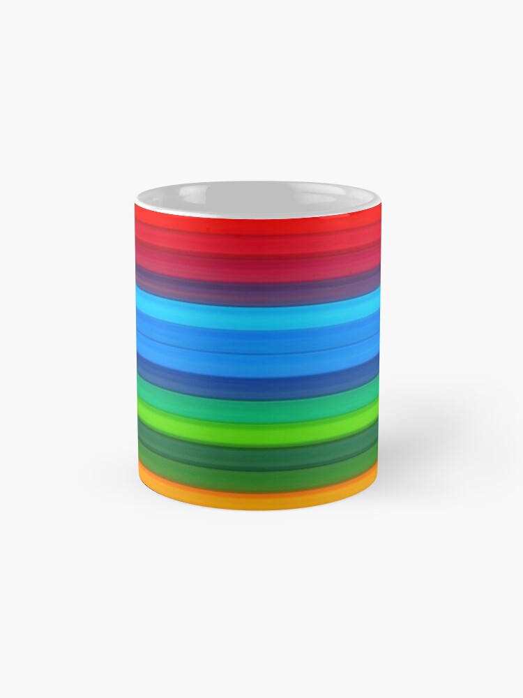 Alternate view of Rainbow Stripes Mug