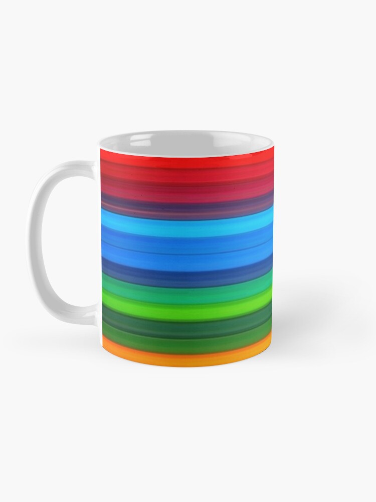 Alternate view of Rainbow Stripes Mug