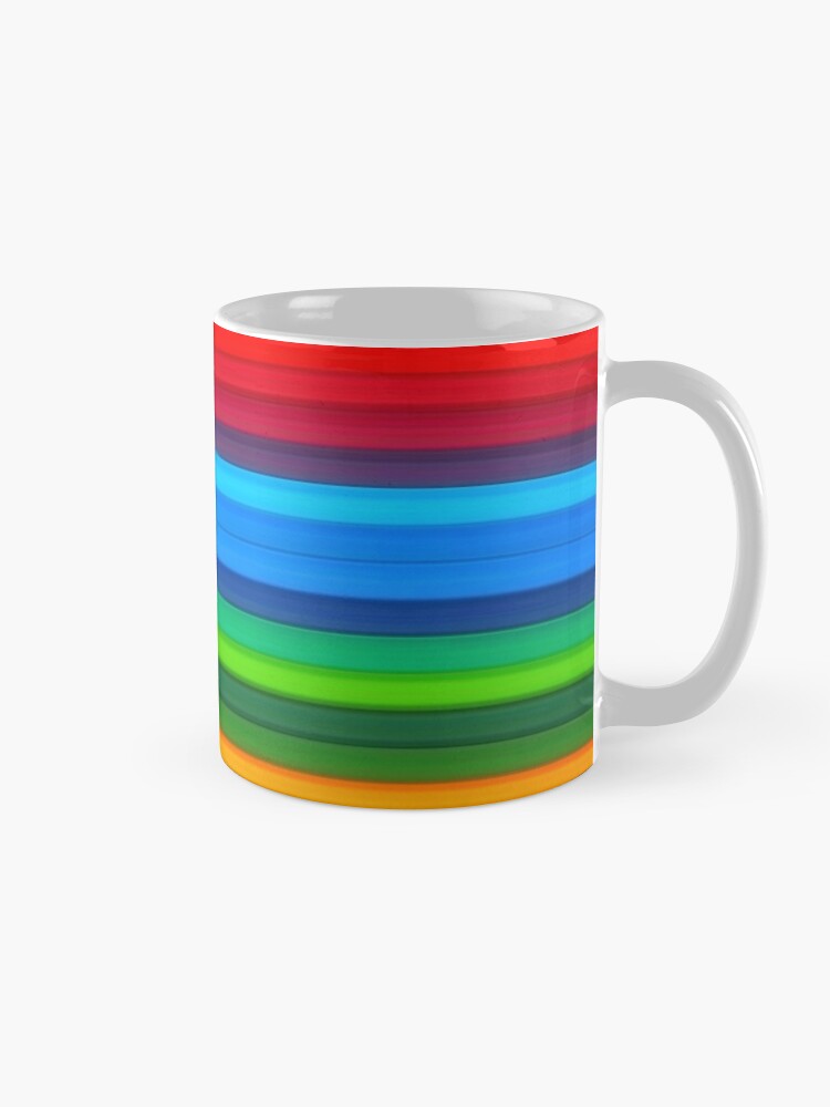 Alternate view of Rainbow Stripes Mug