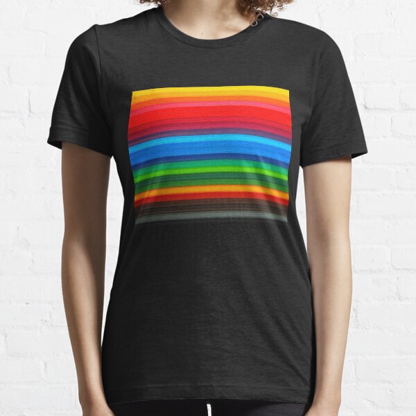 Rainbow Stripes Essential T-Shirt