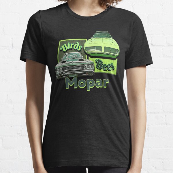 Funny Mopar Muscle Car Hotrod Vintage Classic Birds and Bees Essential T-Shirt