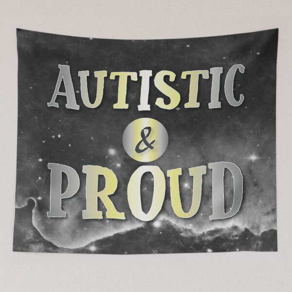 Item preview, Demigender: Autistic and Proud designed and sold by PrettySickArt.