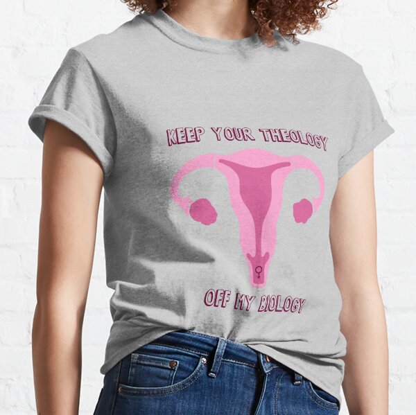 Black and pink graphics My Body My Choice tank top with heartbeat and uterus