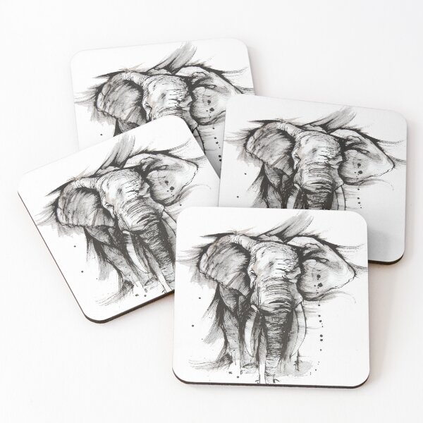 Item preview, Old Soul - Elephant picture designed and sold by Running Duck Studio.