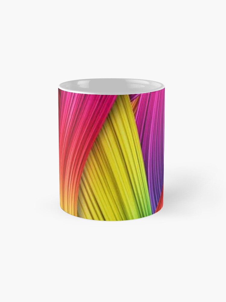 Alternate view of Brush Strokes design Mug
