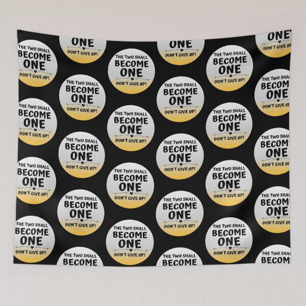 Item preview, THE TWO SHALL BECOME ONE designed and sold by jreiter57.
