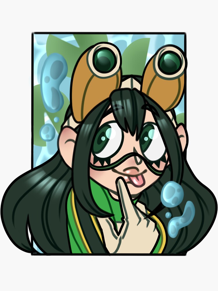 Tsuyu Asui Sticker For Sale By Roeexists Redbubble 9491