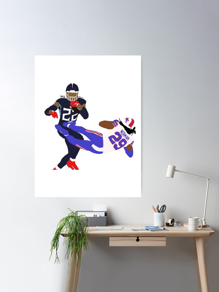 Tennessee Titans: Derrick Henry 2021 Stiffarm Poster - Officially