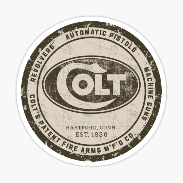 Colt Firearms Sticker