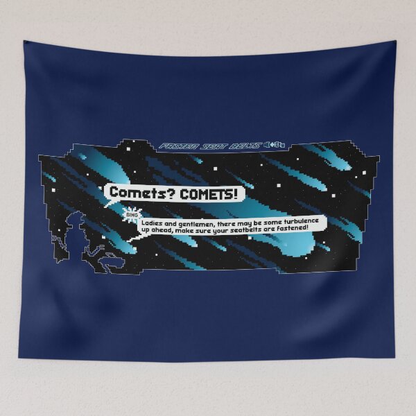Item preview, Comets? COMETS!—8-Bit designed and sold by tymonardo.