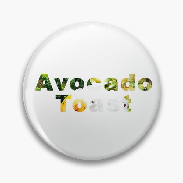 Item preview, Avocado Toast (Text) designed and sold by FEMstuff.