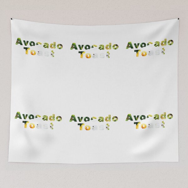 Item preview, Avocado Toast (Text) designed and sold by FEMstuff.