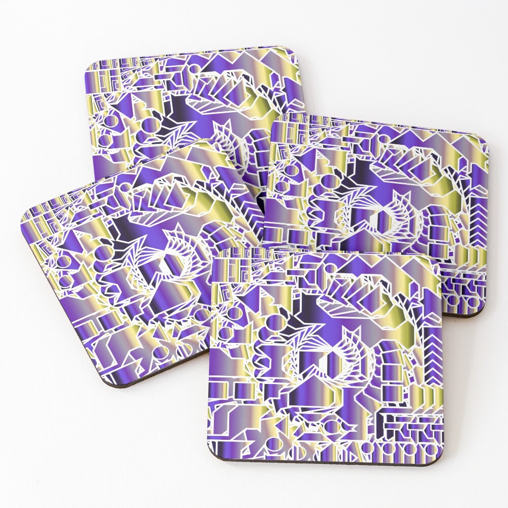 Item preview, Coasters (Set of 4) designed and sold by Neotechnics.