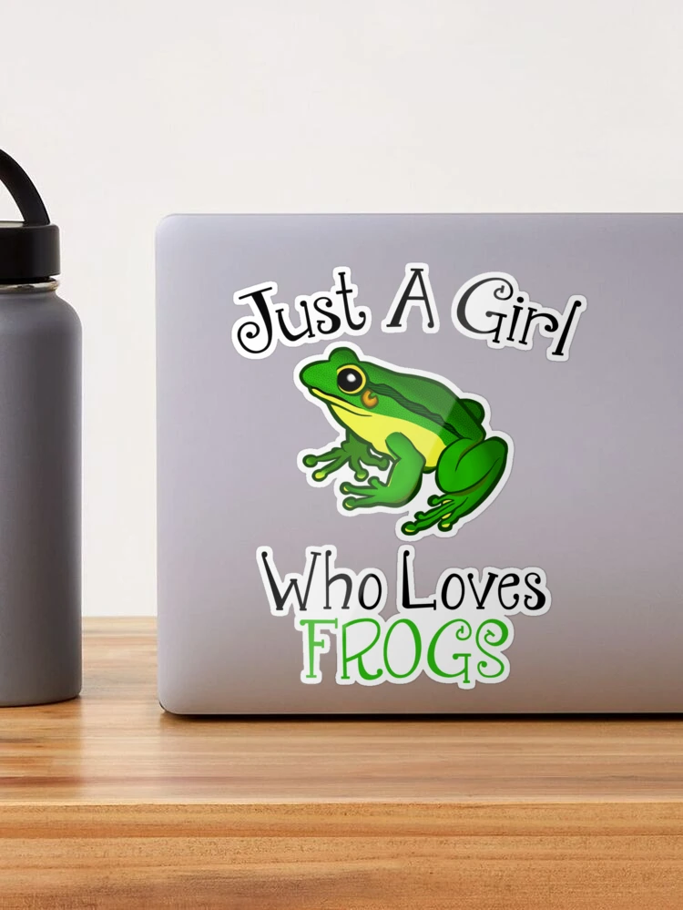 Just a Girl Who Loves Frogs: Frog Gifts Ideas For Frog Lovers, Frog Gifts  For Girls & Her,Cute Frog Gifts Ideas For Women, Frog Notebooks And  Journals Gift, 120 Pages , 6X9