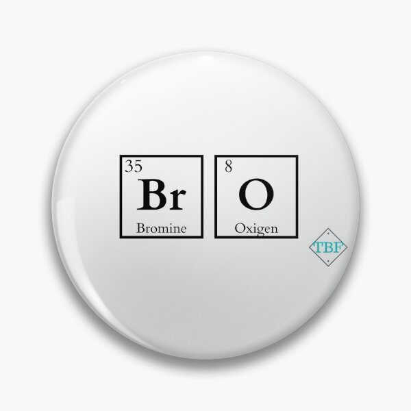 Item preview, Bro Chemistry Periodic Table Symbols designed and sold by Rebecca Blossom.