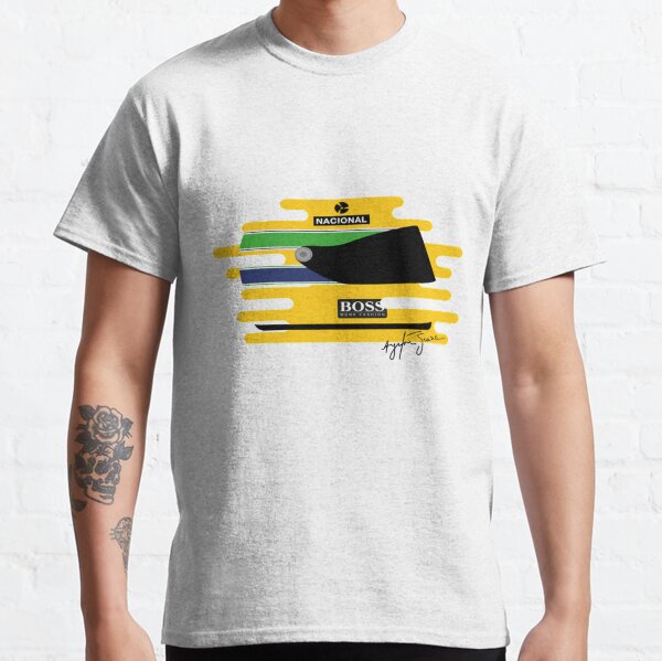 Casque Ayrton Senna Formula 1 Tribute T-shirt classique