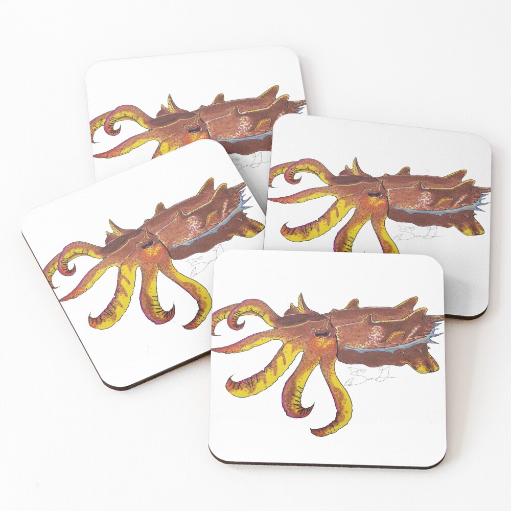 Item preview, Coasters (Set of 4) designed and sold by scienceshark12.