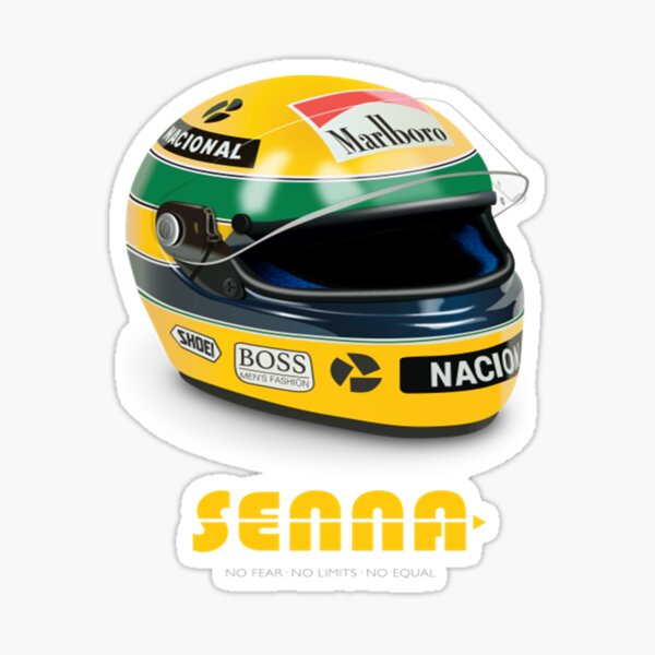 Senna - póster de película alternativa Pegatina
