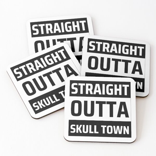 Item preview, Straight Outta Skull Town designed and sold by GleamingGiant.