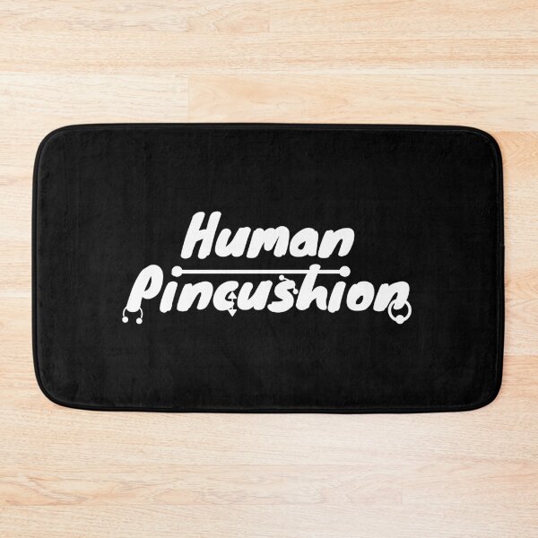 Item preview, Human Pincushion Piercing Enthusiast Design- white designed and sold by MixedBagMerch.
