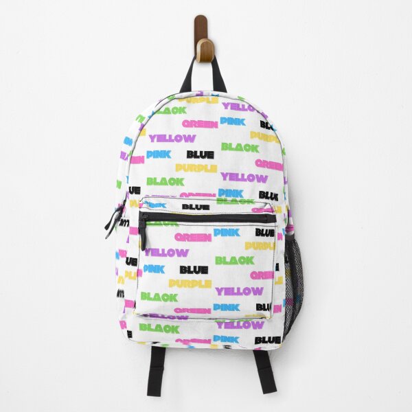 Item preview, Colorful words with mixed up colors not matching to wording designed and sold by milkasweet.