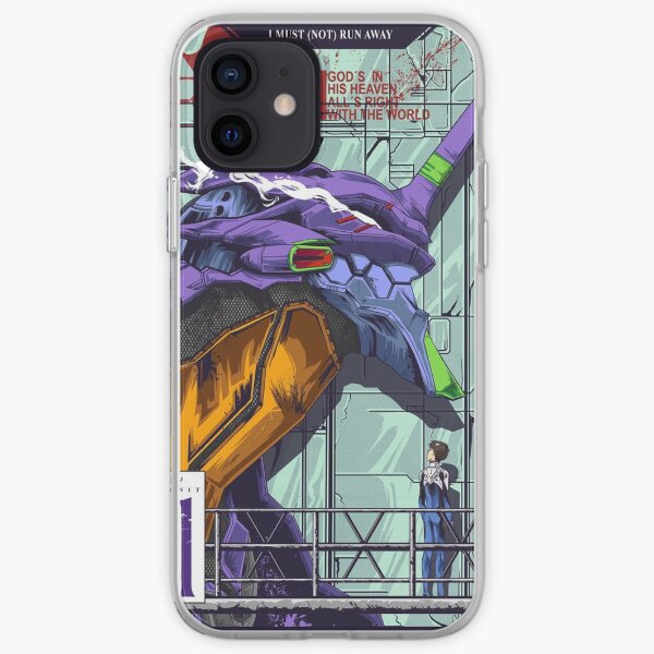 Neon Genesis Evangelion (Unité Evangelion-01) Coque souple iPhone