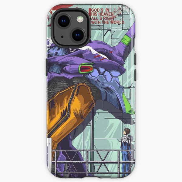 Neon Genesis Evangelion (Unité Evangelion-01) Coque antichoc iPhone