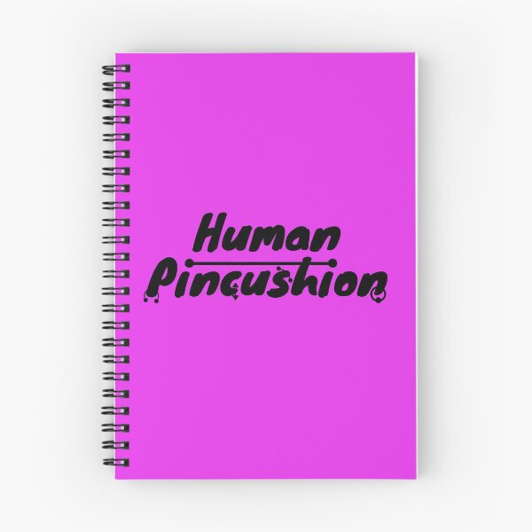 Item preview, Human Pincushion Piercing Enthusiast Design- black/pink designed and sold by MixedBagMerch.