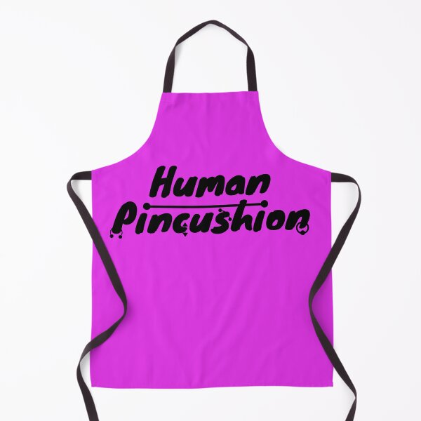 Item preview, Human Pincushion Piercing Enthusiast Design- black/pink designed and sold by MixedBagMerch.
