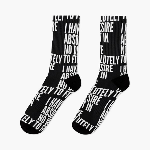 Item preview, NO DESIRE 2 FIT IN designed and sold by CCCREW.