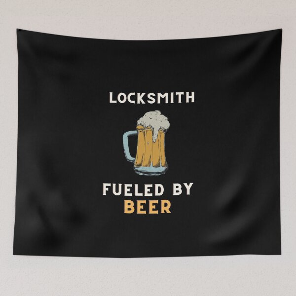 Item preview, Locksmith fueled by beer designed and sold by SnowballStep.