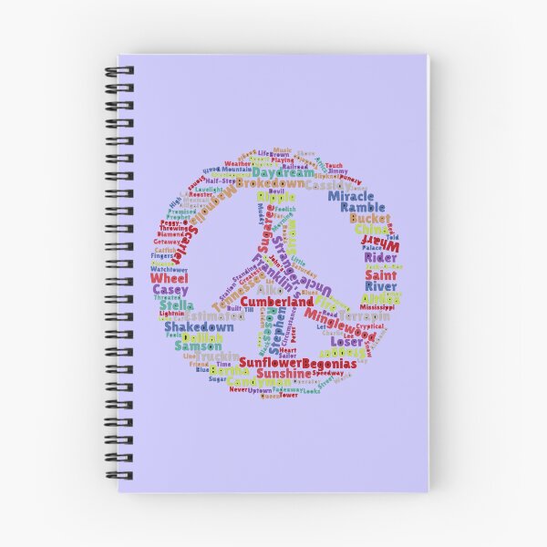 Item preview, Anthology Word Cloud designed and sold by Sugar-Magnolia.