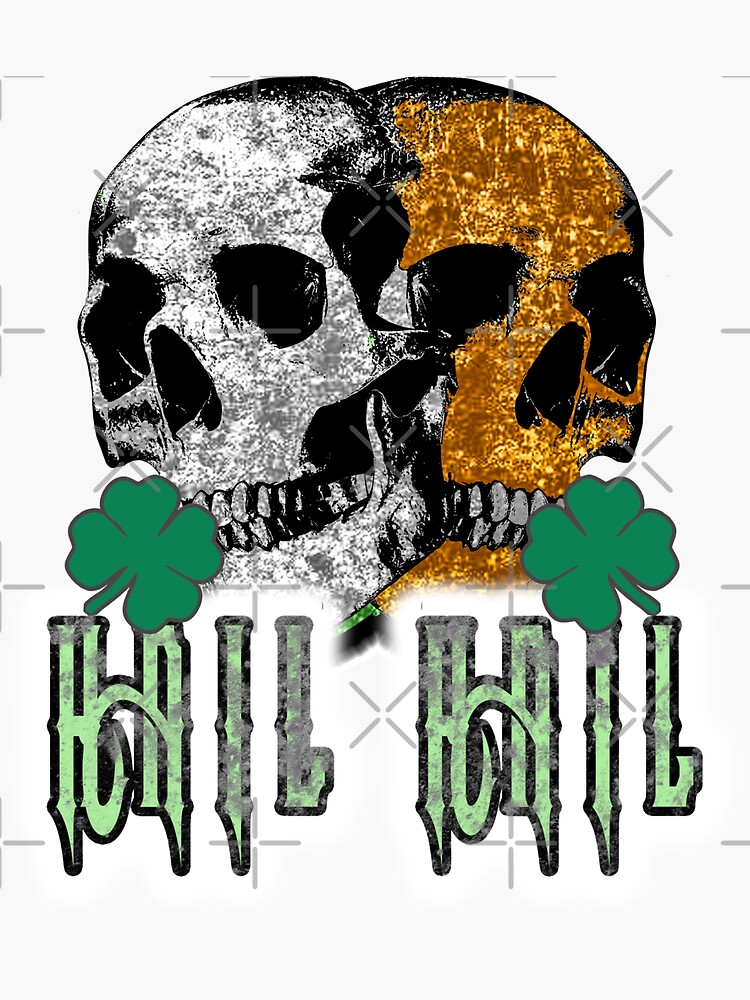 Celtic Skull Sticker For Sale By Carolann88 Redbubble   Bg,f8f8f8 Flat,750x,075,f Pad,750x1000,f8f8f8 