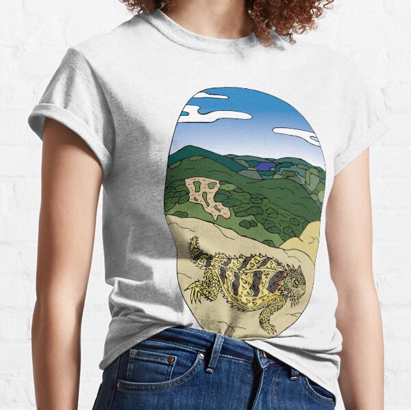 Item preview, Blainville's Horned Lizard (Phrynosoma blainvilli) designed and sold by Fran  Creates Art.