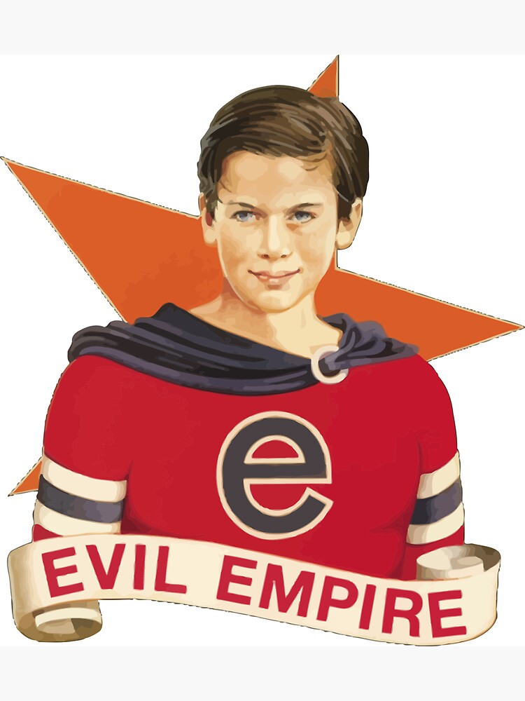 Evil empire Sticker for Sale by CarolynWard22