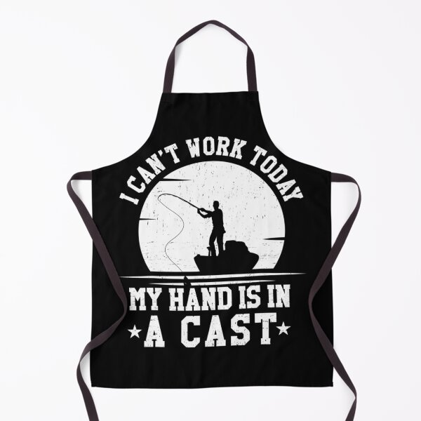 Item preview, I Can't Work Today My Arm is in a Cast Funny Fishing designed and sold by Kalistokessyble.