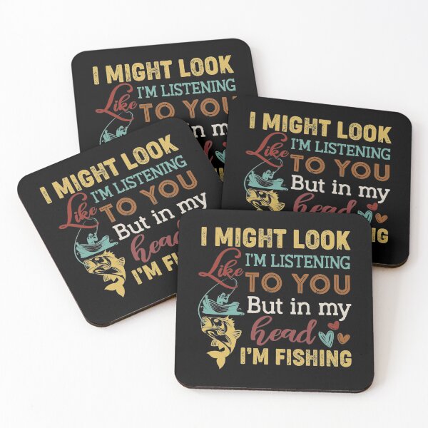 Item preview, i might look like i'm listening to you but in my head im fishing designed and sold by Kalistokessyble.